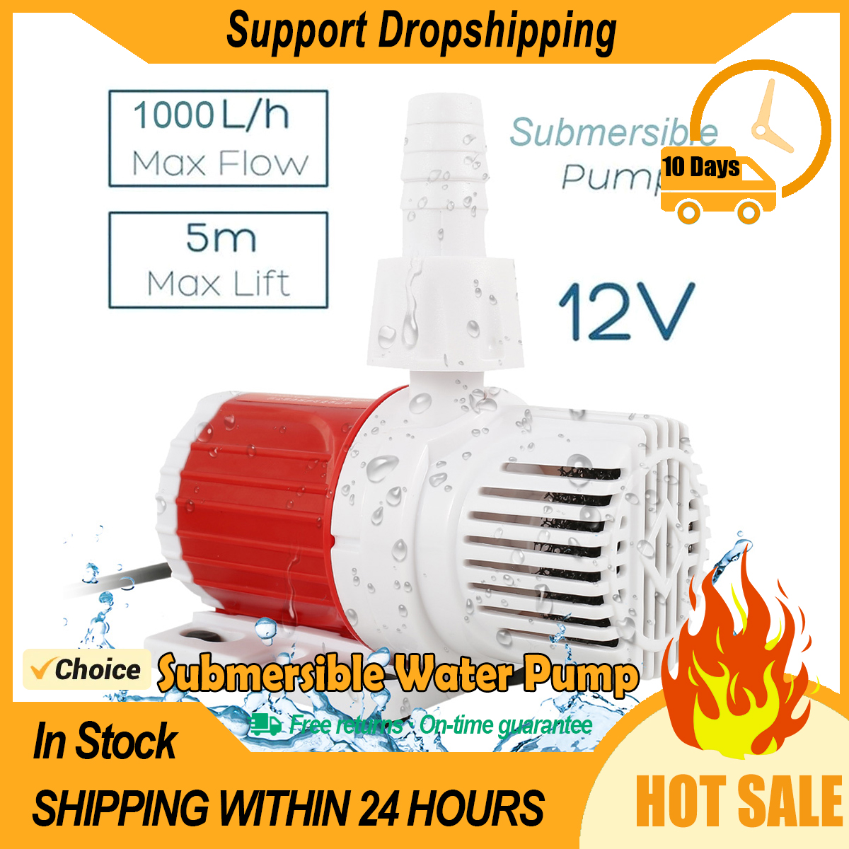 Marine Aquarium Dc Pump - Fish Tank Water Pump DC 12V