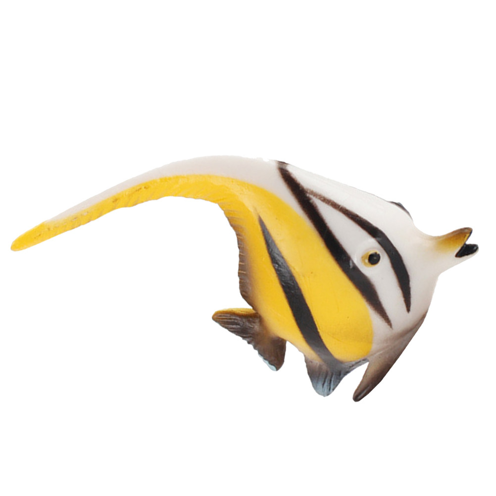 Marine Aquarium & Regional Centre Photos - Lifelike Angelfish Plastic Aquarium Decor Marine