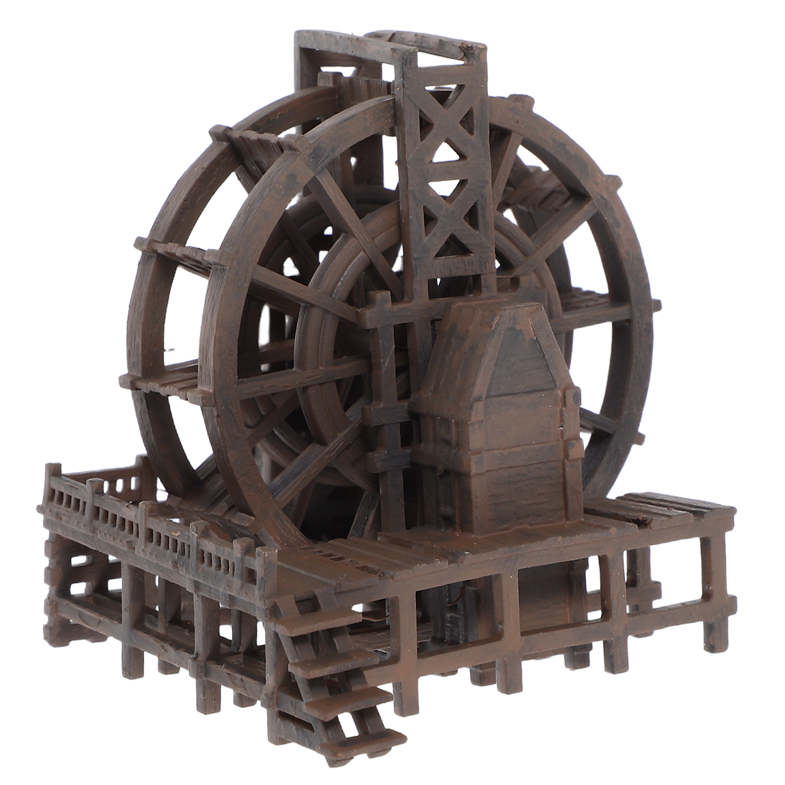 Marine Aquarium Mini - Miniature Water Wheel Ornament Mini Zen