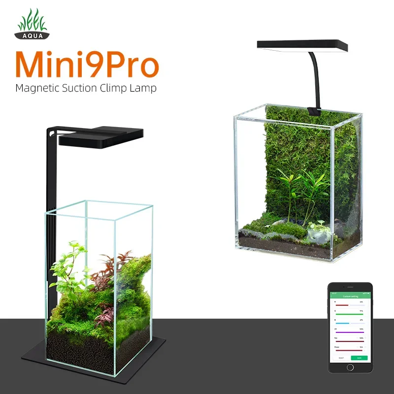 Marine Aquarium Lamp - WEEK AQUA Mini 9 Pro USB