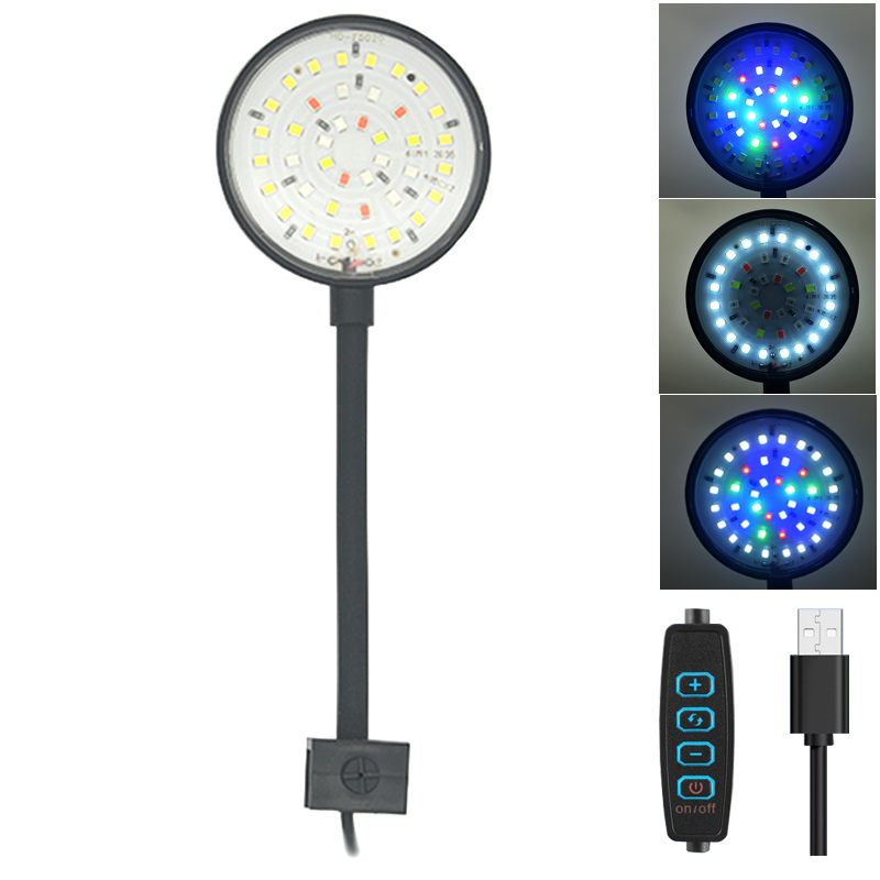 USB Aquarium LED Lamp Fish Tan - Marine Aquarium Lamp 评论和价格