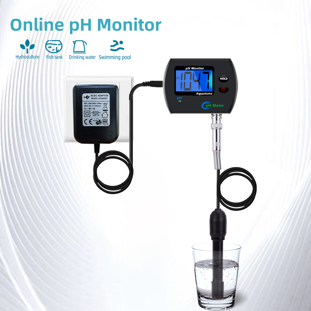 Digital Ph Meter Aquarium Drin - Marine Aquarium Water Analyzer 评论和价格