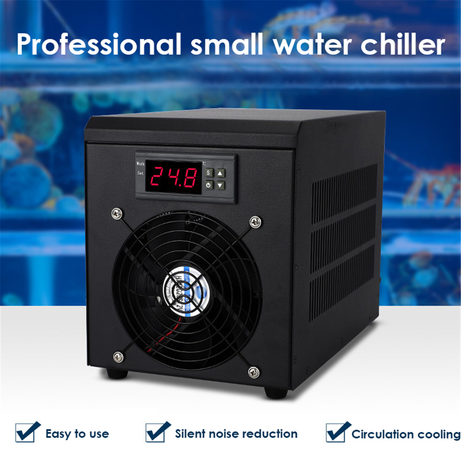 180W Aquarium Water Chiller 55 - Marine Aquarium Chiller 评论和价格