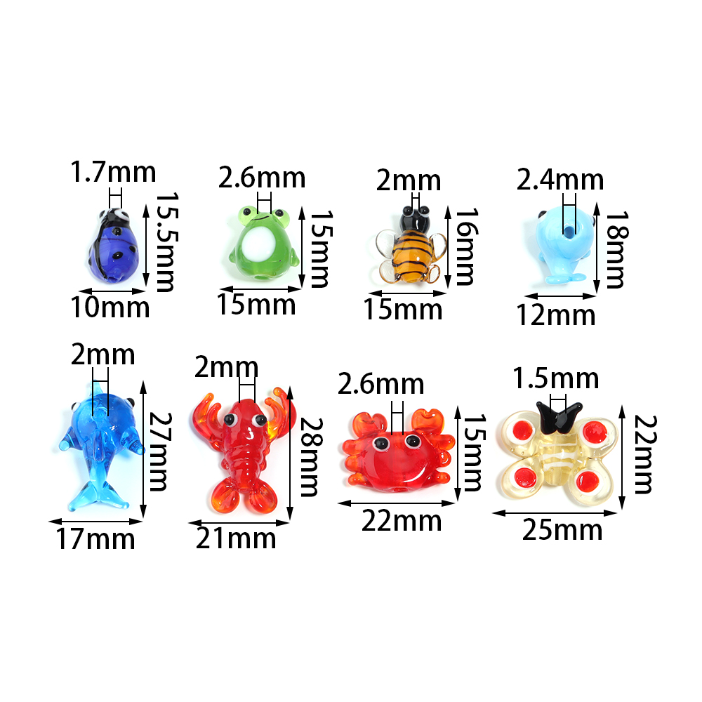 2Pcs Glass Pendant Marine Anim - Marine Aquarium & Regional Centre Photos 评论和价格