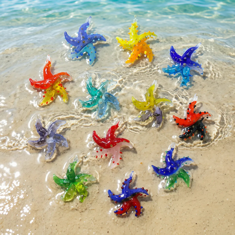 Mini Glass Starfish Pendant Co - Marine Aquarium & Regional Centre Photos 评论和价格