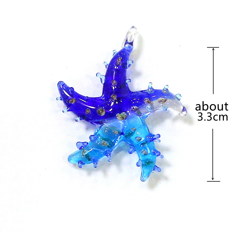 Mini Glass Starfish Pendant Co - Marine Aquarium & Regional Centre Photos 评论和价格