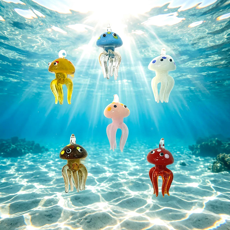 Colorful Mini Jellyfish Glass  - Marine Aquarium & Regional Centre Photos 评论和价格