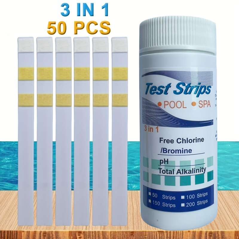Chlorine PH Test Strips SPA Sw - Marine Aquarium Water Analyzer 评论和价格