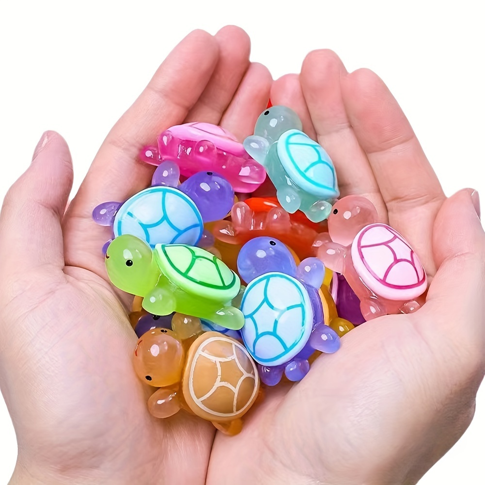 1-20pcs Mini Luminous Turtle H - Marine Aquarium Mini 评论和价格