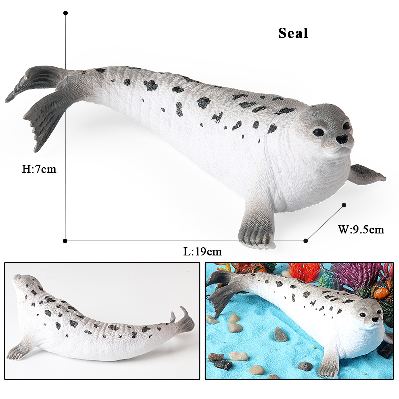 Oenux New Sea Life Seal Sea li - Aquarium Blue Marine 评论和价格
