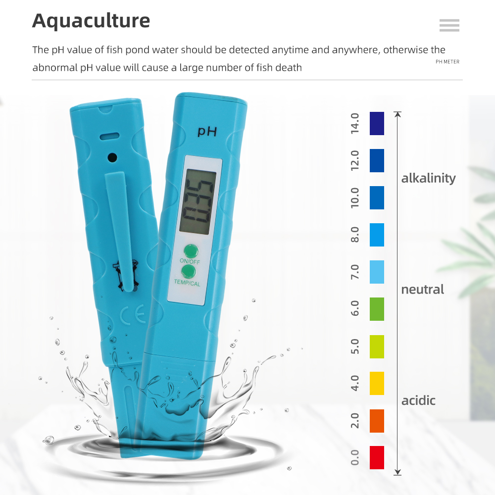 LCD Digital PH Test Pen 0-14pH - Marine Aquarium Water Analyzer 评论和价格