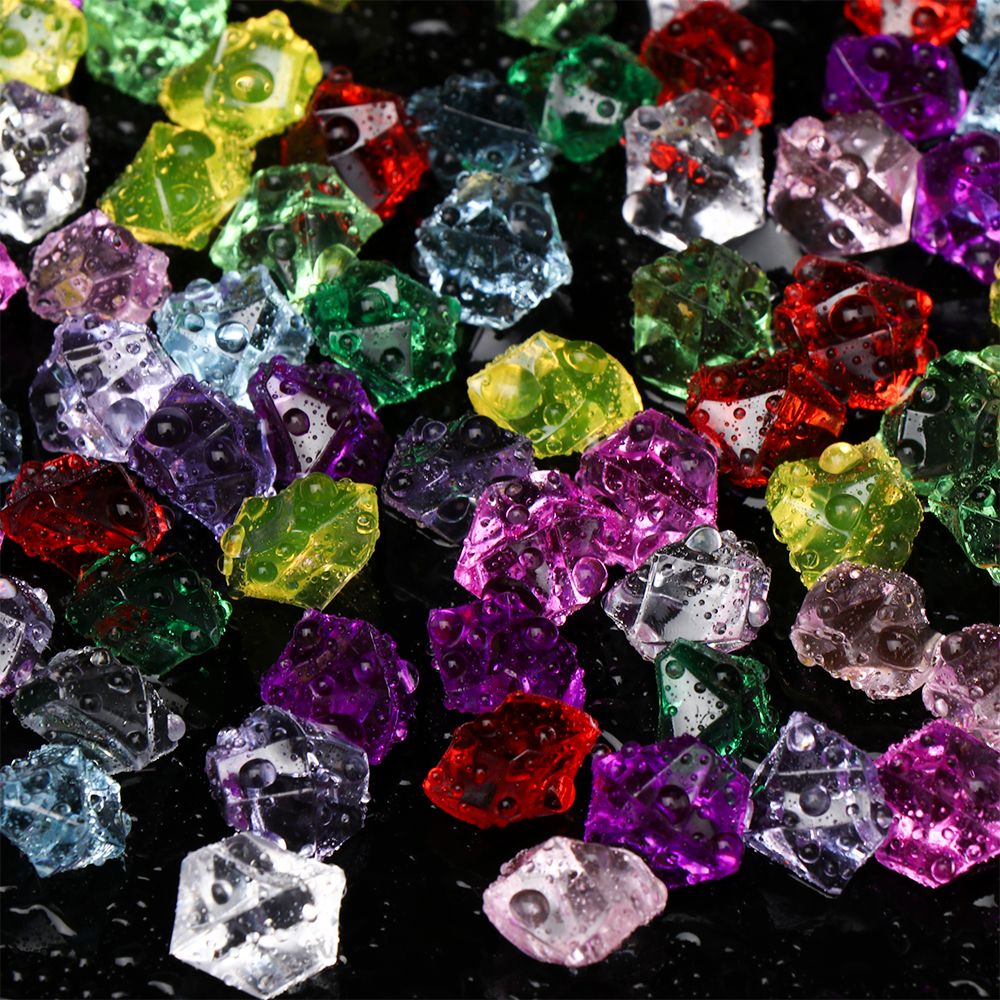 50Pcs/bag Colorful 1.4*1.1cm A - Marine Aquarium Cube 评论和价格