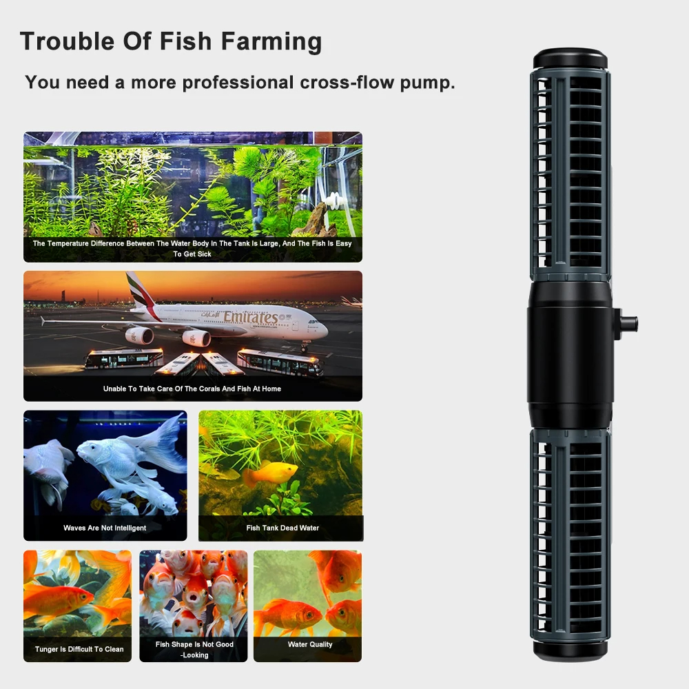 Jebao Jecod 2024 New DCW Serie - Marine Aquarium Dc Pump 评论和价格
