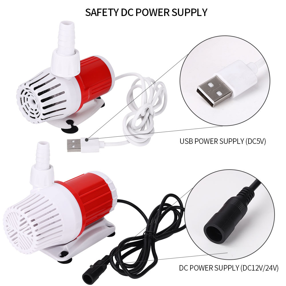 Silent Submersible Pump Fish T - Marine Aquarium Dc Pump 评论和价格