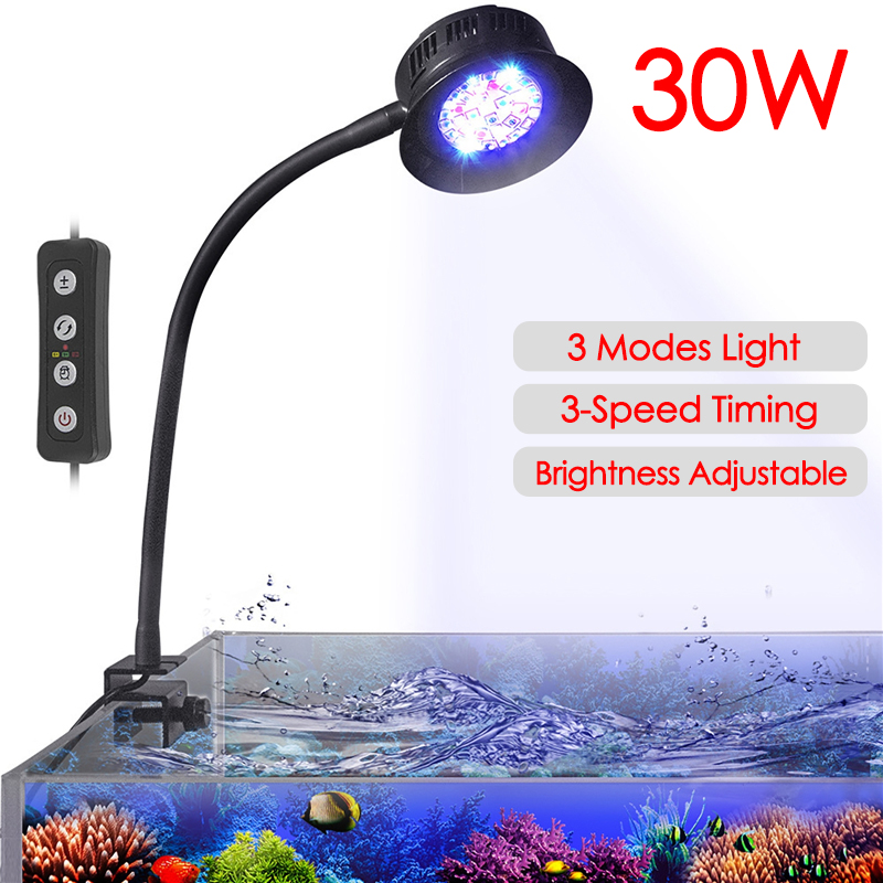 30W Aquarium Fish Tank Sea Wat - Marine Aquarium Lamp 评论和价格