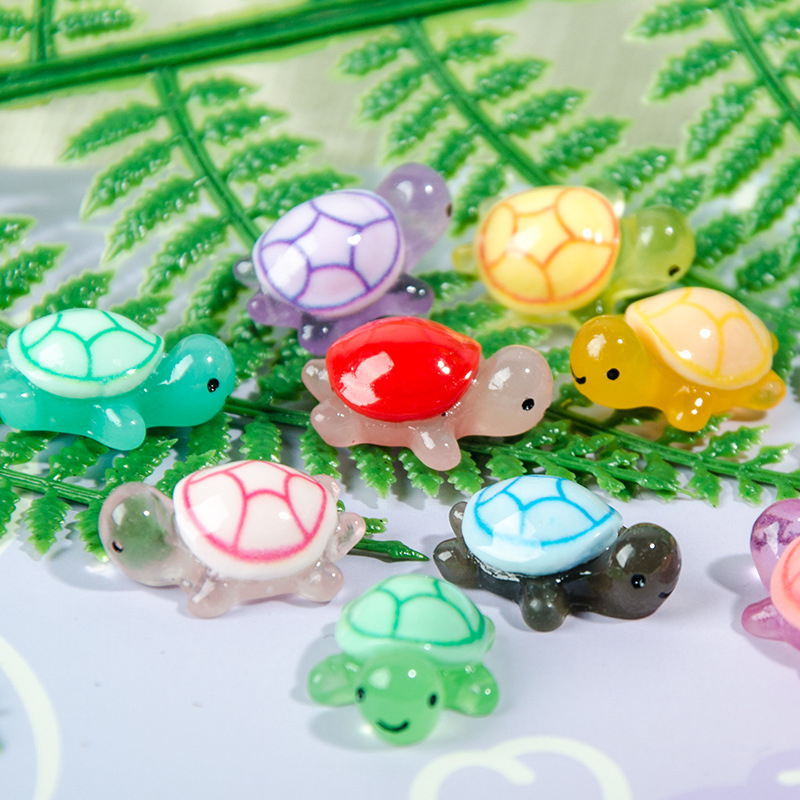 10Pcs Mini Luminous Turtle Hom - Marine Aquarium Mini 评论和价格