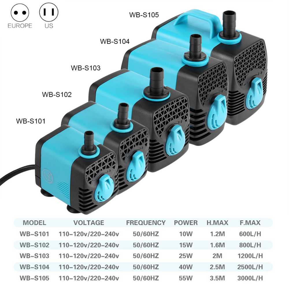 220V Ultra Quiet Submersible W - Marine Aquarium Dc Pump 评论和价格