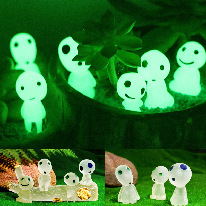 10pcs Mini Luminous Resin Ghos - Marine Aquarium Mini 评论和价格