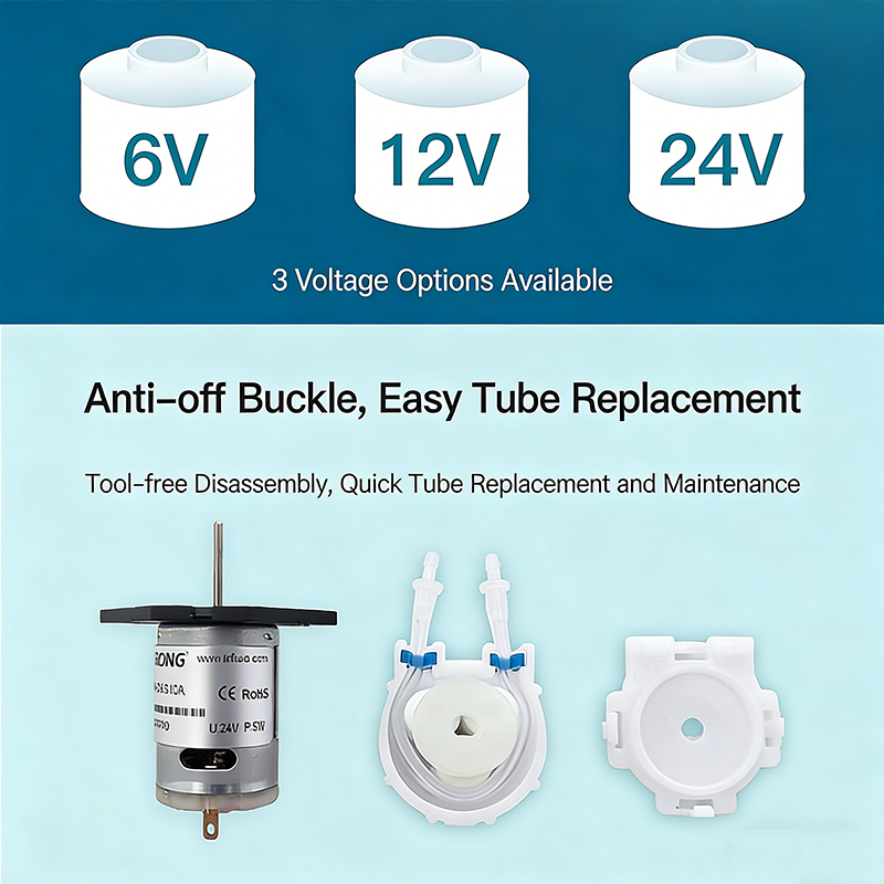 Small  Peristaltic Pump DC 6V/ - Marine Aquarium Dc Pump 评论和价格