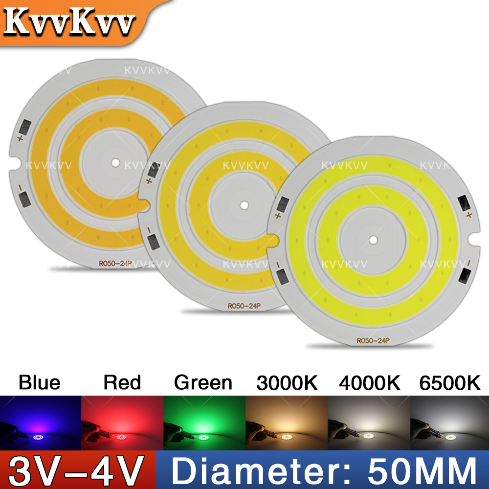 3V 4V Round COB LED Lamp Parts - Marine Aquarium Lamp 评论和价格
