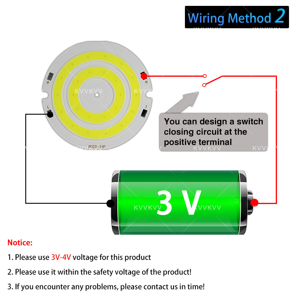 3V 4V Round COB LED Lamp Parts - Marine Aquarium Lamp 评论和价格
