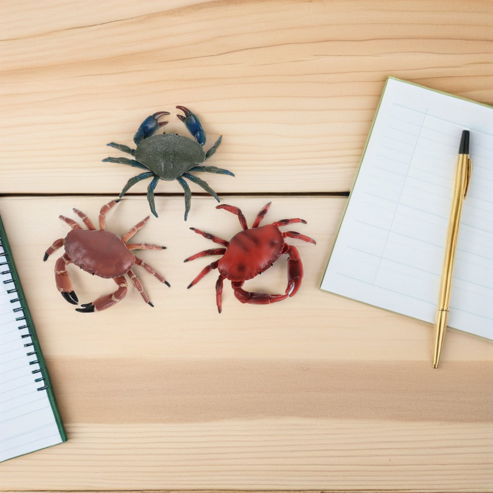3Pcs Realistic Plastic Crab Fi - Marine Aquarium & Regional Centre Photos 评论和价格