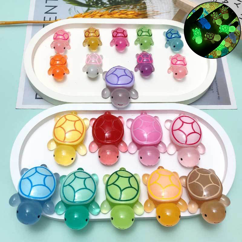 6/10pcs Mini Luminous Turtle H - Marine Aquarium Mini 评论和价格