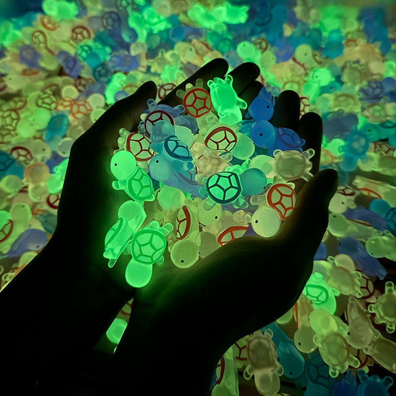 6/10pcs Mini Luminous Turtle H - Marine Aquarium Mini 评论和价格