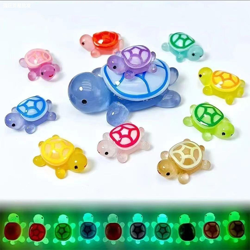6/10pcs Mini Luminous Turtle H - Marine Aquarium Mini 评论和价格