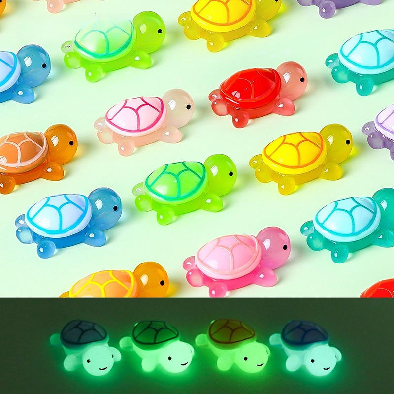 6/10pcs Mini Luminous Turtle H - Marine Aquarium Mini 评论和价格