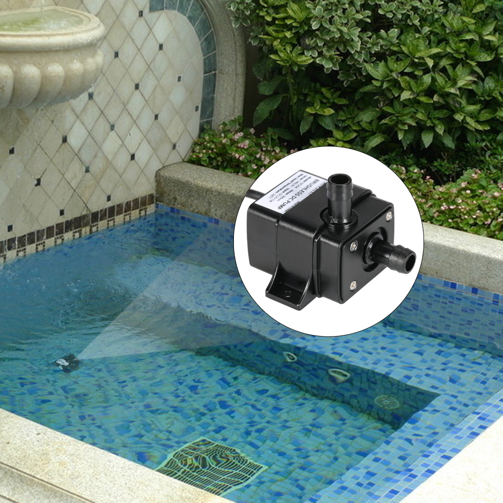 Ultra-quiet Mini DC12V Brushle - Marine Aquarium Dc Pump 评论和价格