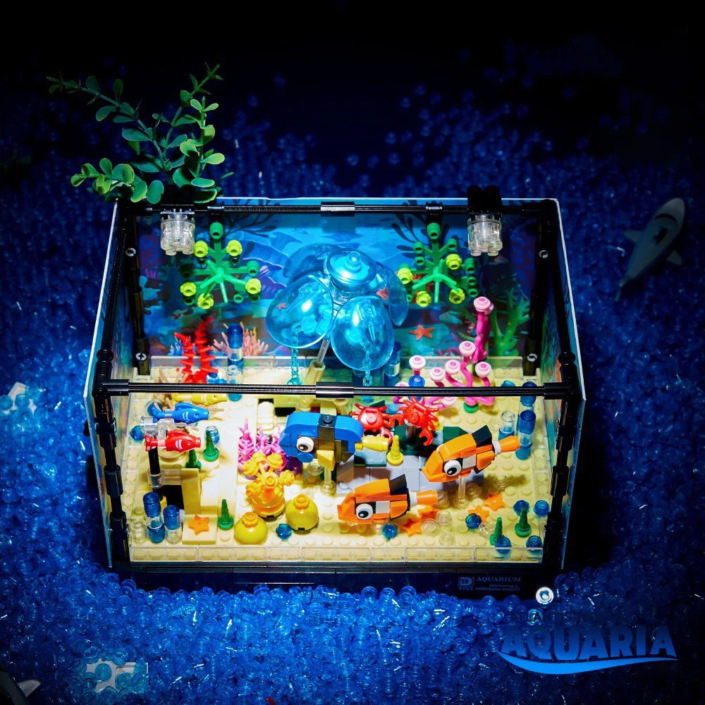 Ideas Series Aquarium Marine A - Marine Aquarium Cube 评论和价格