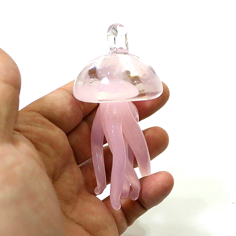 Pink Jellyfish Glass Pendant C - Marine Aquarium & Regional Centre Photos 评论和价格