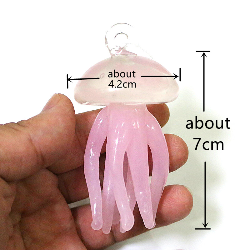 Pink Jellyfish Glass Pendant C - Marine Aquarium & Regional Centre Photos 评论和价格
