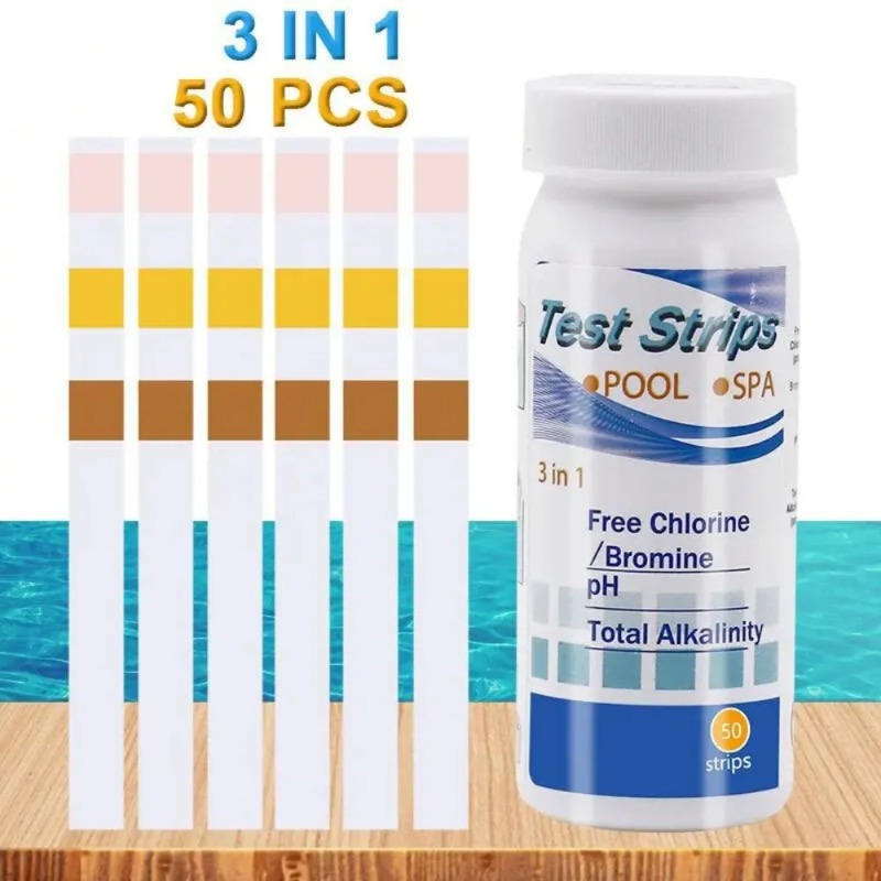 Chlorine PH Test Strips SPA Sw - Marine Aquarium Water Analyzer 评论和价格