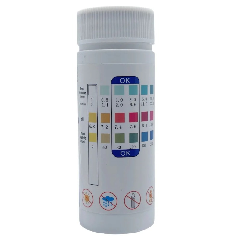 Chlorine PH Test Strips SPA Sw - Marine Aquarium Water Analyzer 评论和价格