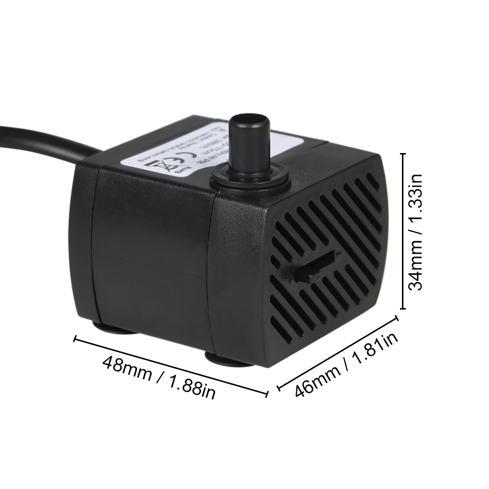 180L/H 2.5W Submersible Water  - Marine Aquarium Dc Pump 评论和价格