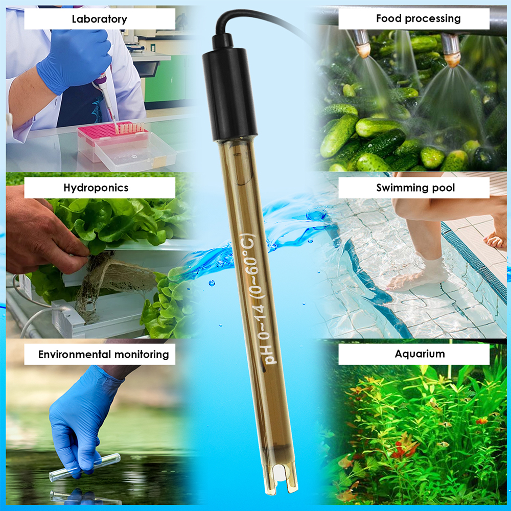 Ph Meter Ph Sonde Pool BNC Typ - Marine Aquarium Water Analyzer 评论和价格
