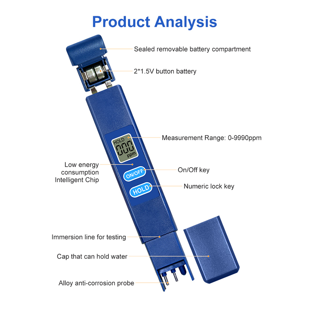 TDS Meter Digital Water Qualit - Marine Aquarium Water Analyzer 评论和价格