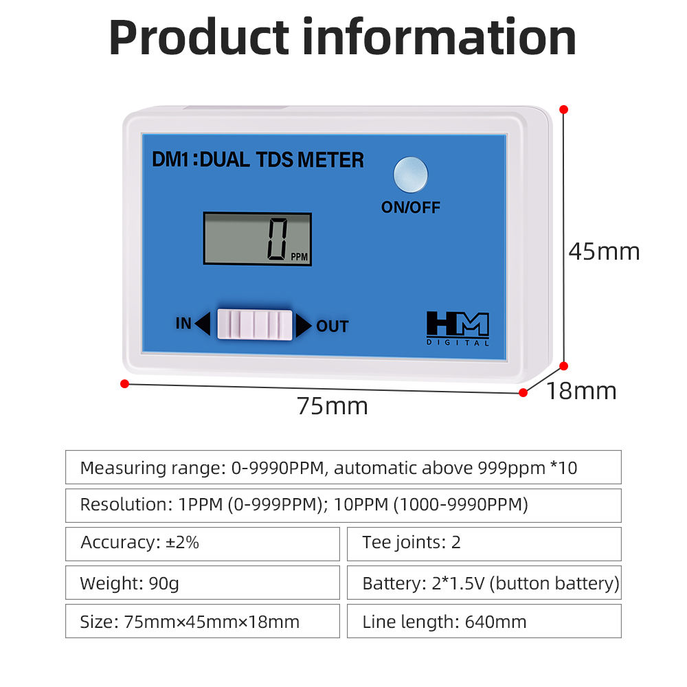 Digital Water Quality Tester D - Marine Aquarium Water Analyzer 评论和价格
